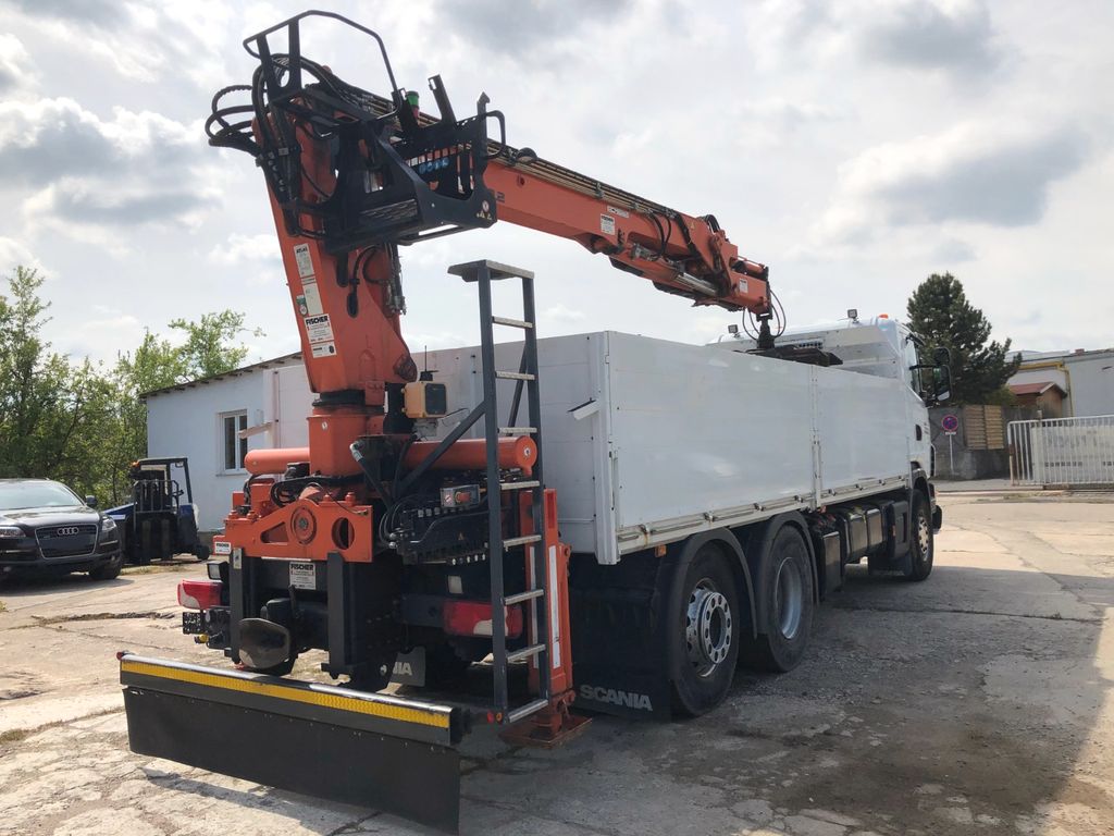 Scania 440 Baustoff Atlas Kran 170-2V-A12 Zange Lenkach - Photo 27