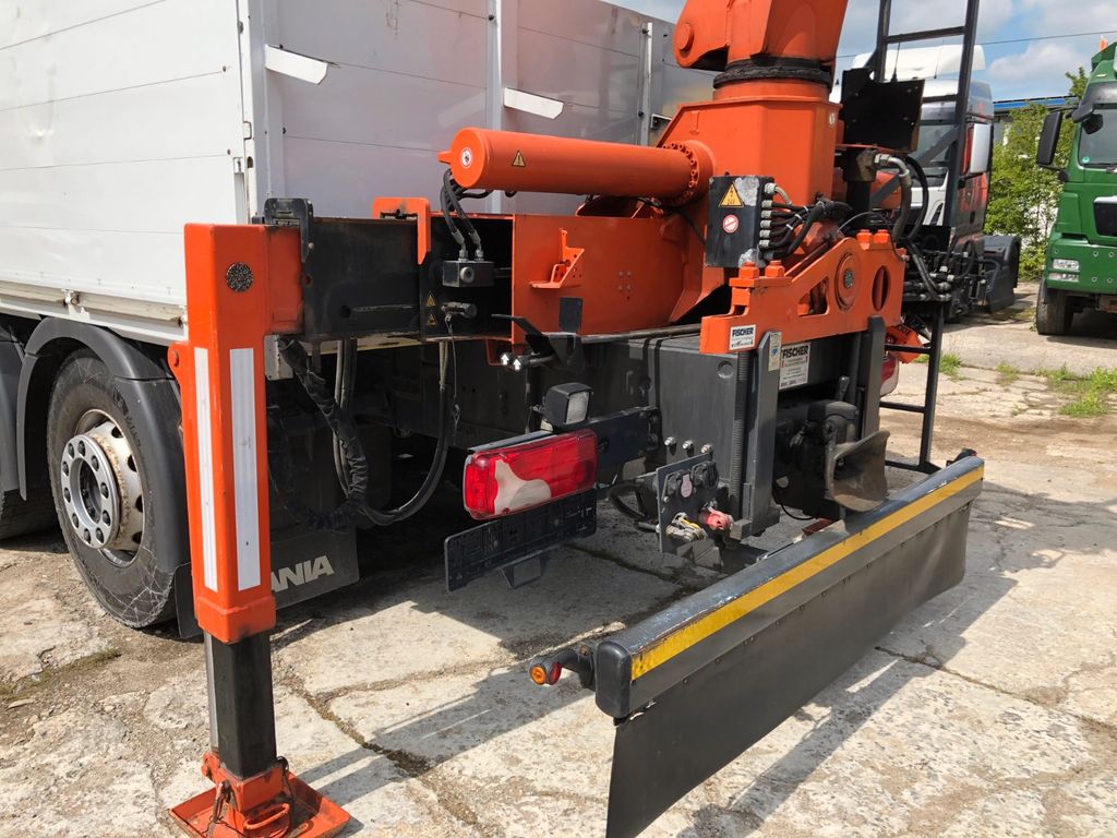 Scania 440 Baustoff Atlas Kran 170-2V-A12 Zange Lenkach - Photo 10