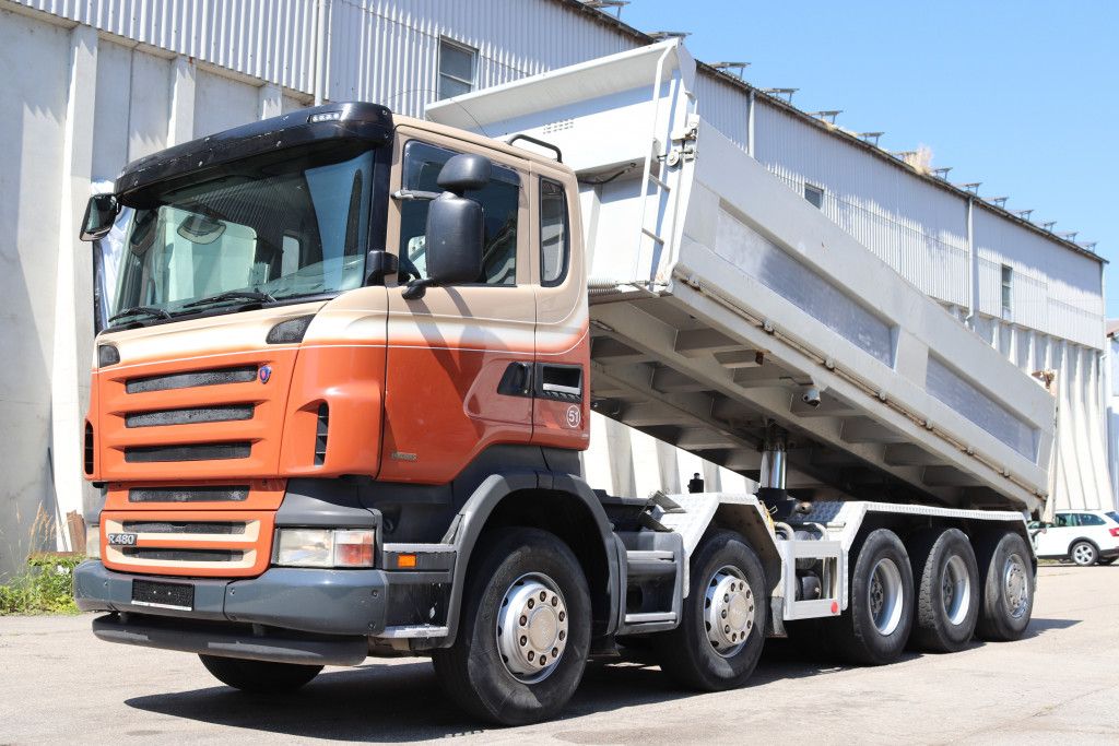 Scania R480 10x4 E5 Retarder 2 Kipper Aufbauten