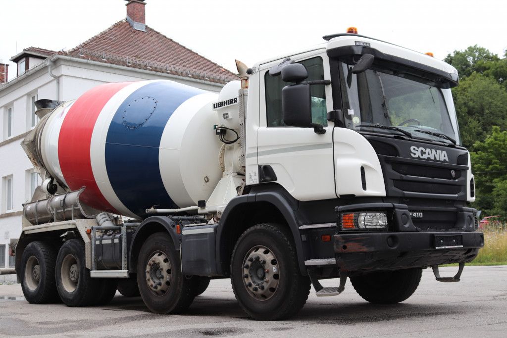 Scania P410 E6 Liebherr 9m3 Retarder 8x4 - Photo 17