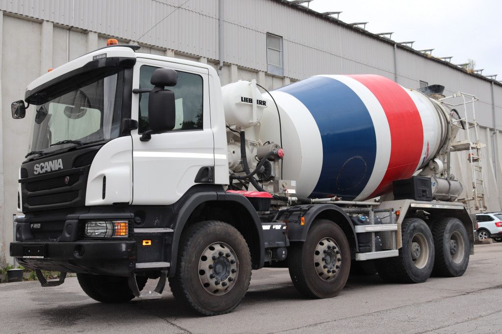 Scania P410 E6 Liebherr 9m3 Retarder 8x4 - Photo 3