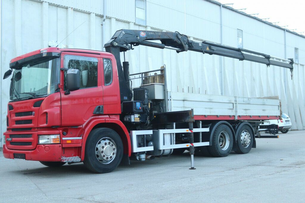 Scania P380 E5 6x2 Kran HMF1420 Funk Fernbedienung - Photo 17