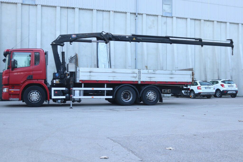 Scania P380 E5 6x2 Kran HMF1420 Funk Fernbedienung - Photo 21